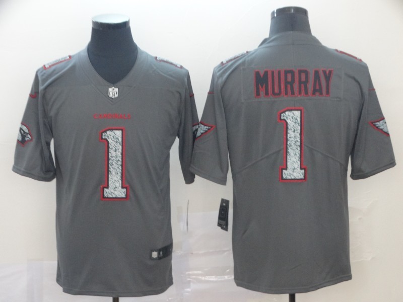 Men's Arizona Cardinals Kyler Murray #1 Gray Jersey